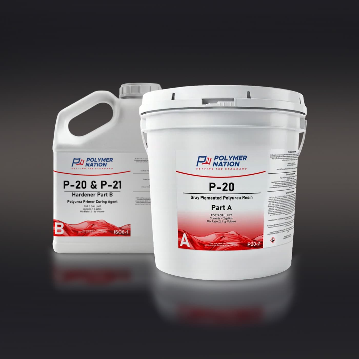 P-20 Pigmented Polyurea Basecoat/Primer