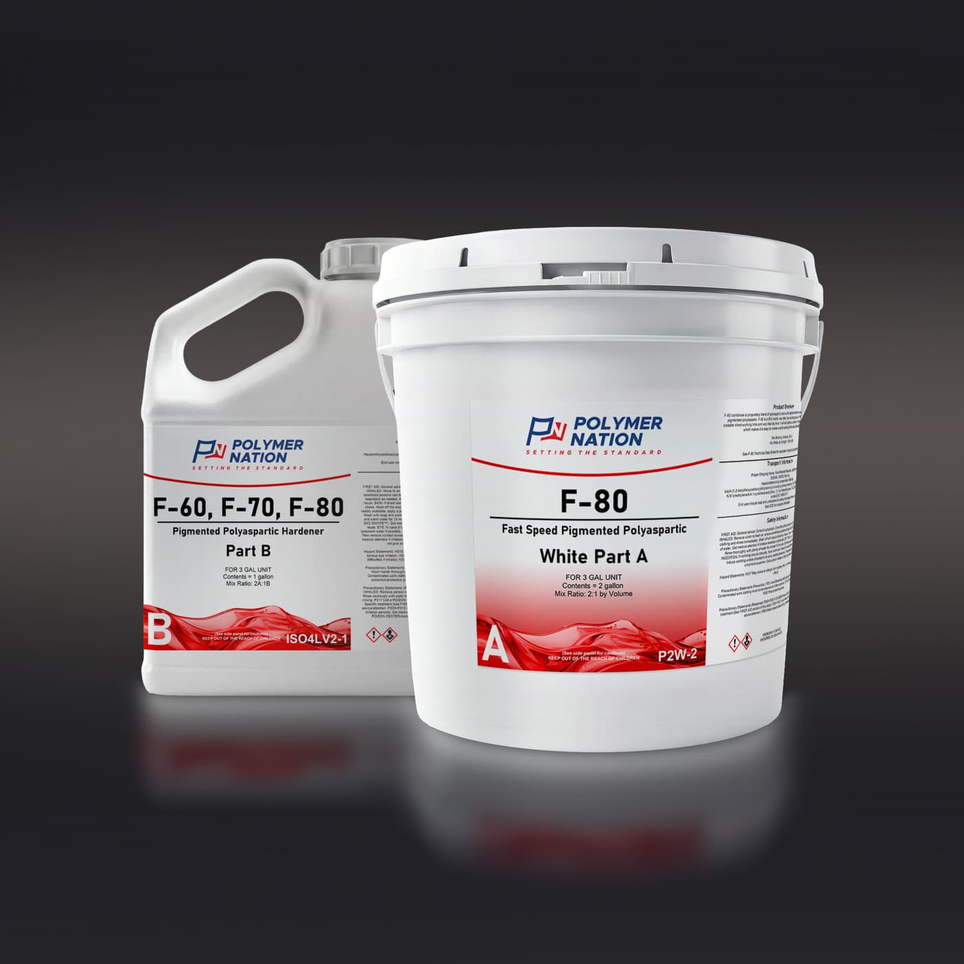 F-80 Fast Speed Pigmented Polyaspartic