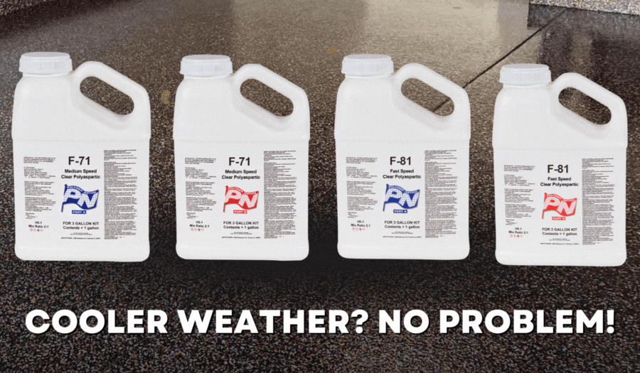 What Polyaspartics are Perfect for Fall