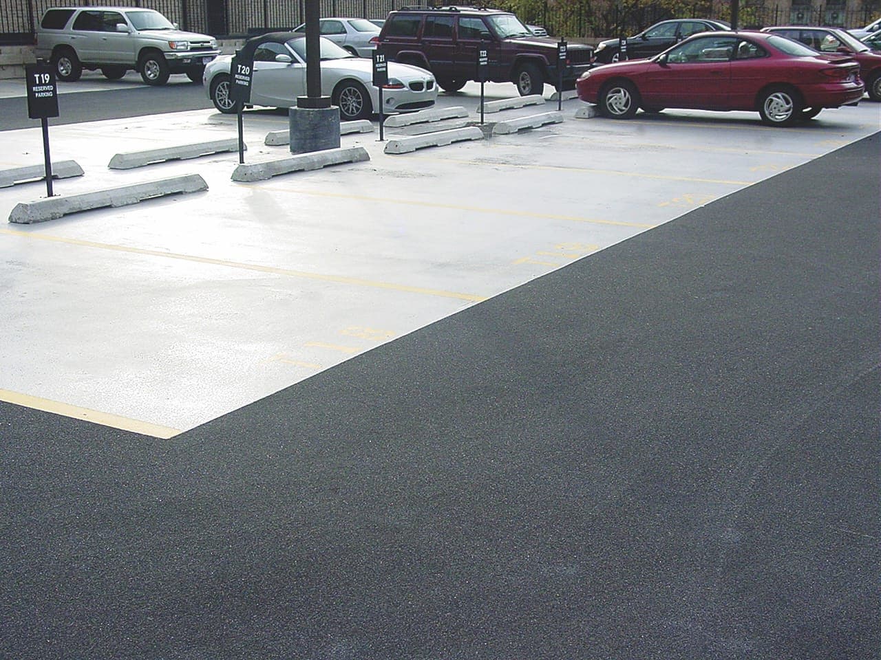 Solid Colored Light Duty Urethane Traffic System