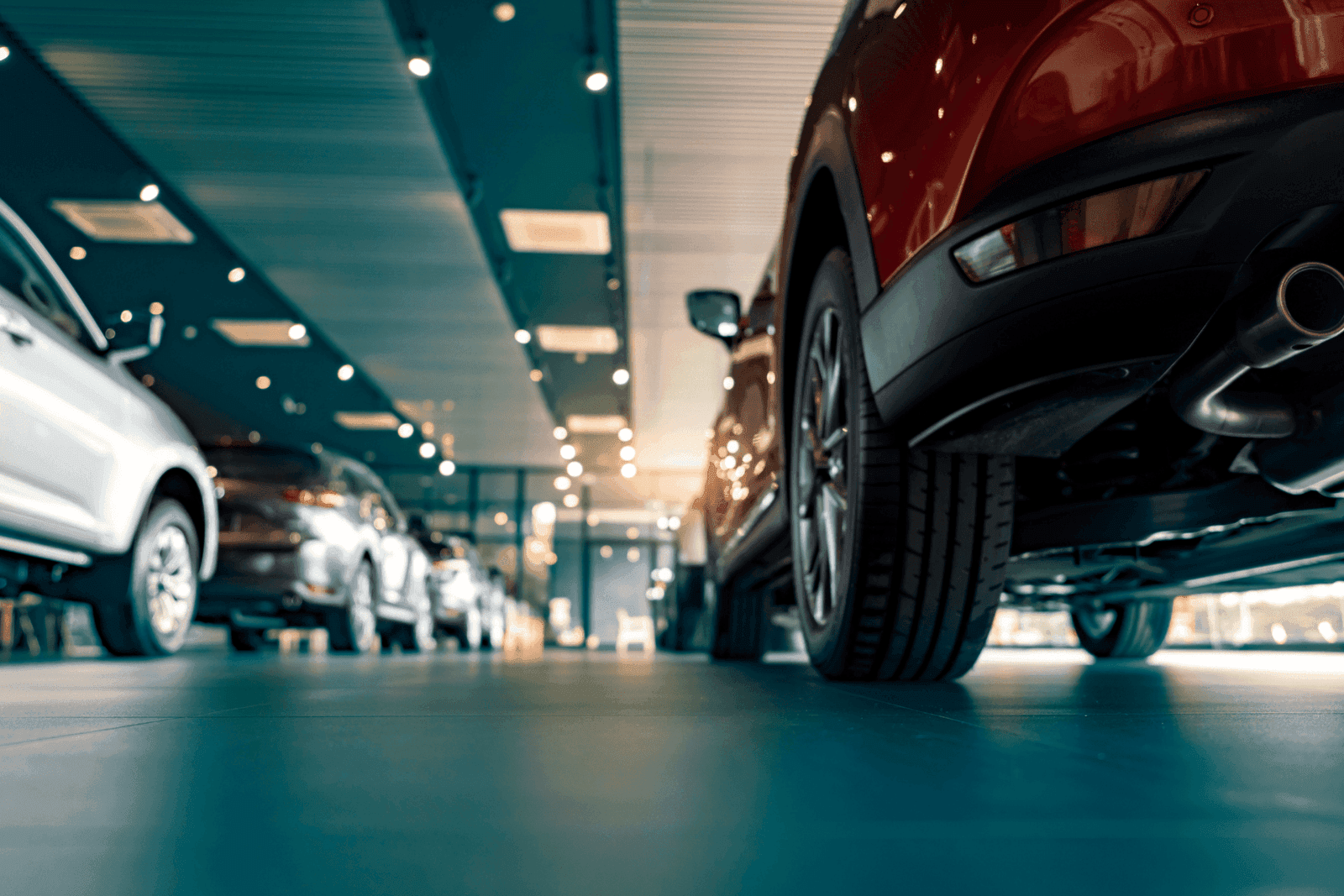 Car Dealership and Showroom Flooring