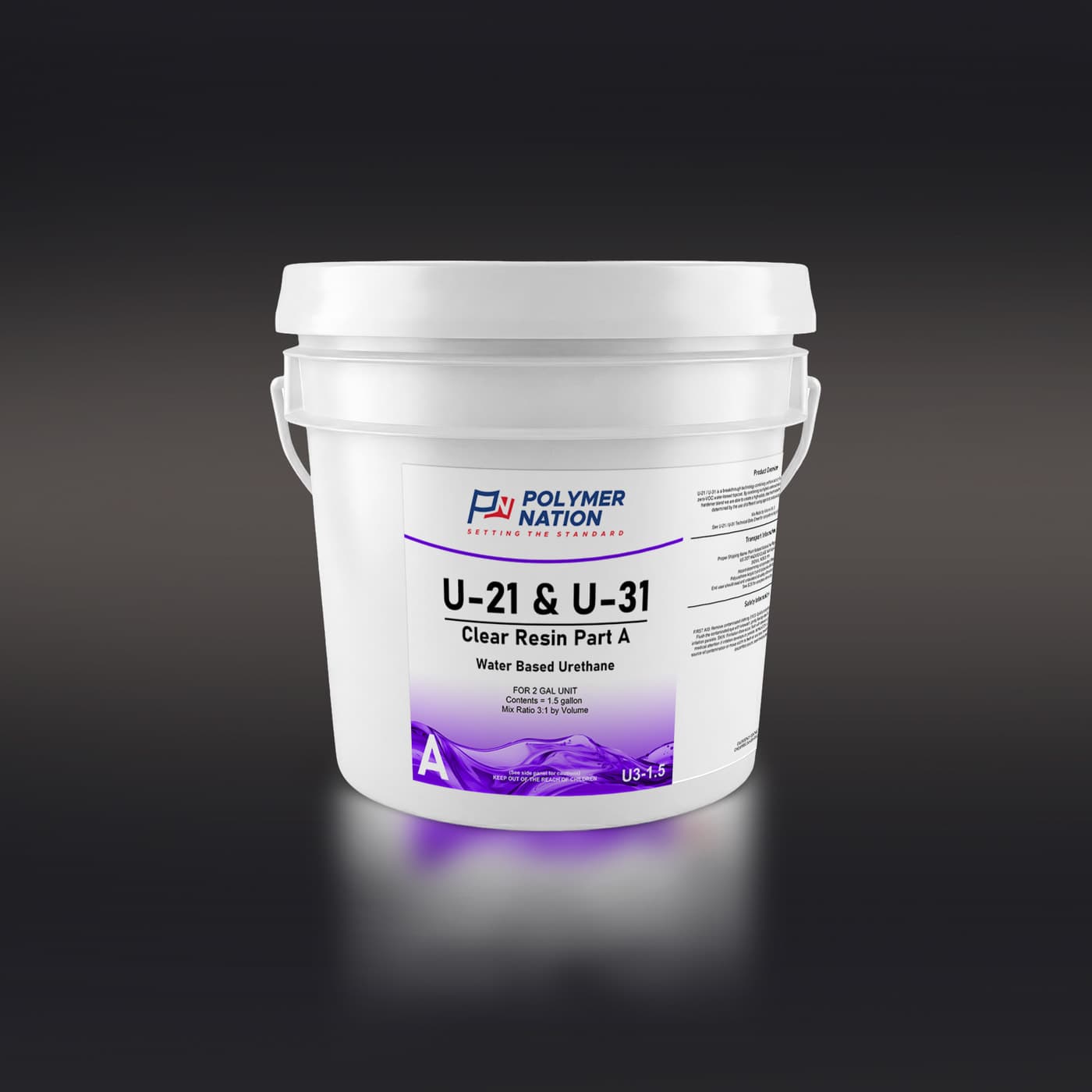 U-21 2K WB Gloss Urethane Acrylic Hybrid