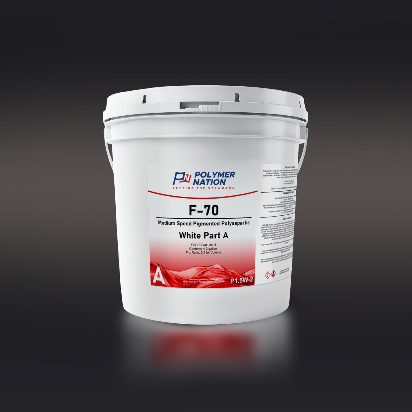 F-70 Medium Speed Pigmented Polyaspartic