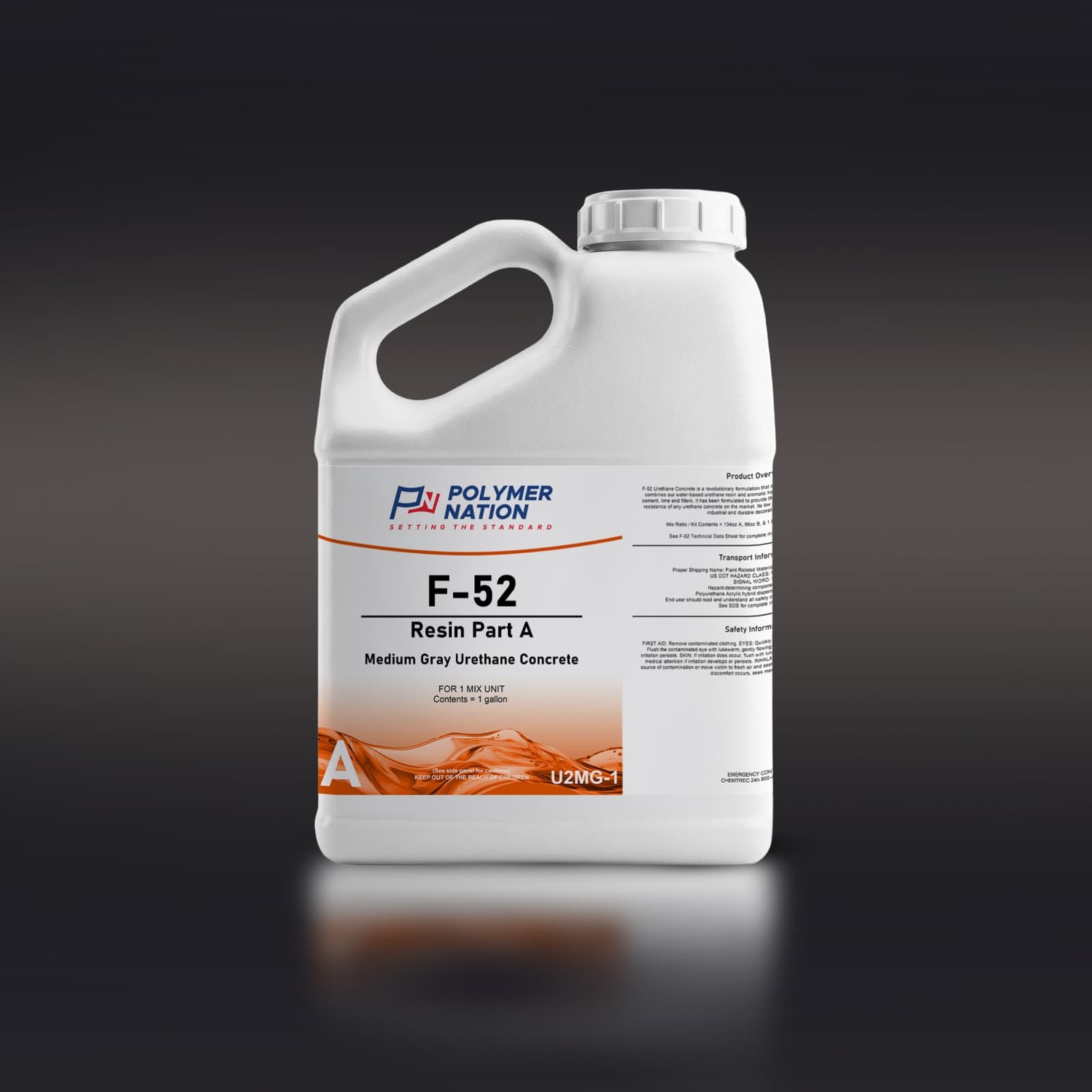 F-52 SL 28 Urethane Concrete Slurry Overlay