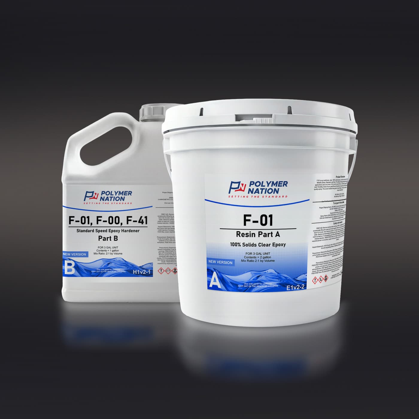F-01 Clear Epoxy Floor Coating