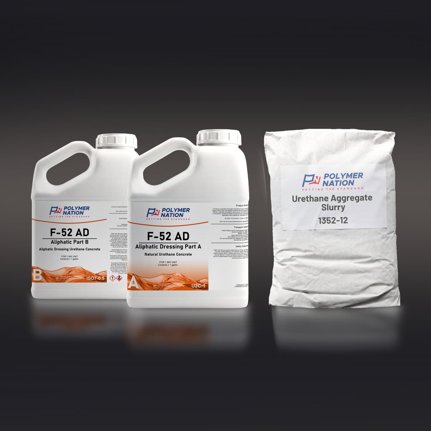 F-52 AD ALIPHATIC URETHANE CONCRETE DRESSING