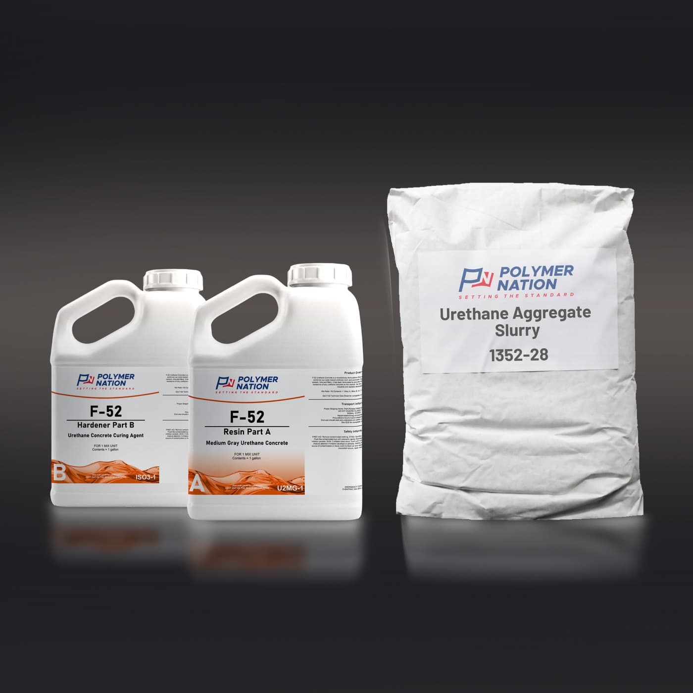 F-52 SL 28 Urethane Concrete Slurry Overlay