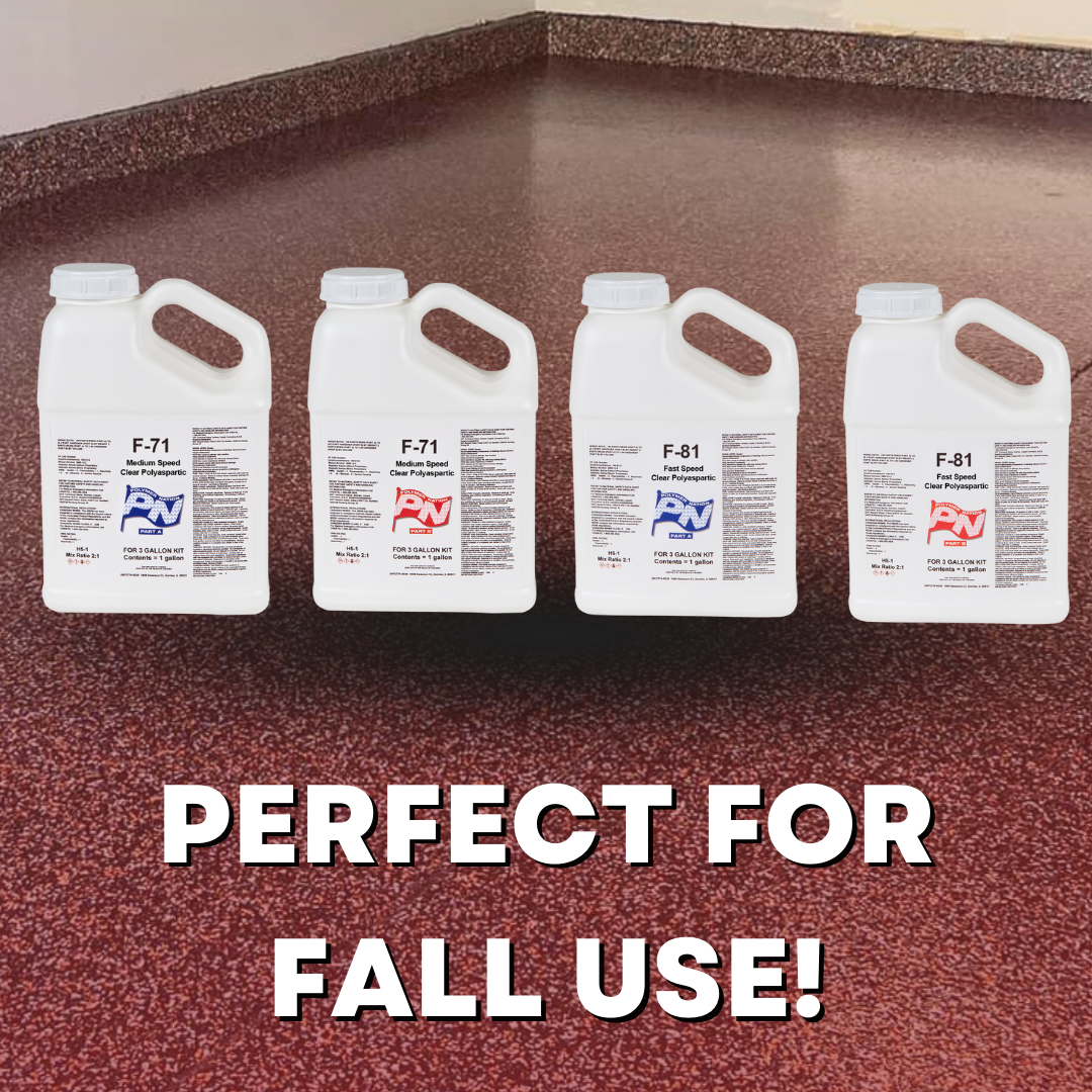 When colder temperatures come, you need dependable products for your flooring projects. Polymer Nation has two polyaspartics perfect for cooler weather.